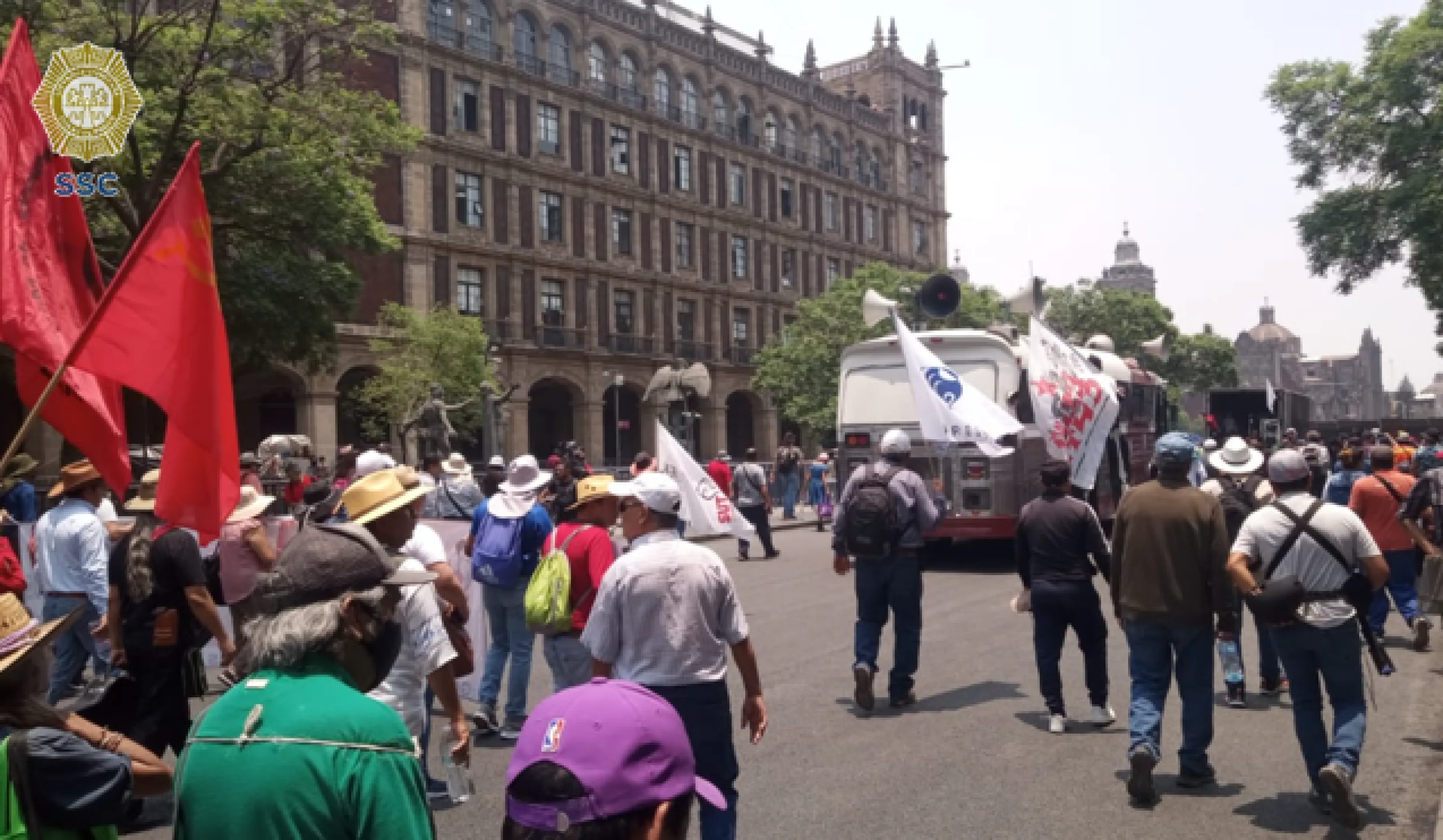 Marcha de maestros hoy en vivo: los bloqueos de la CNTE en CDMX