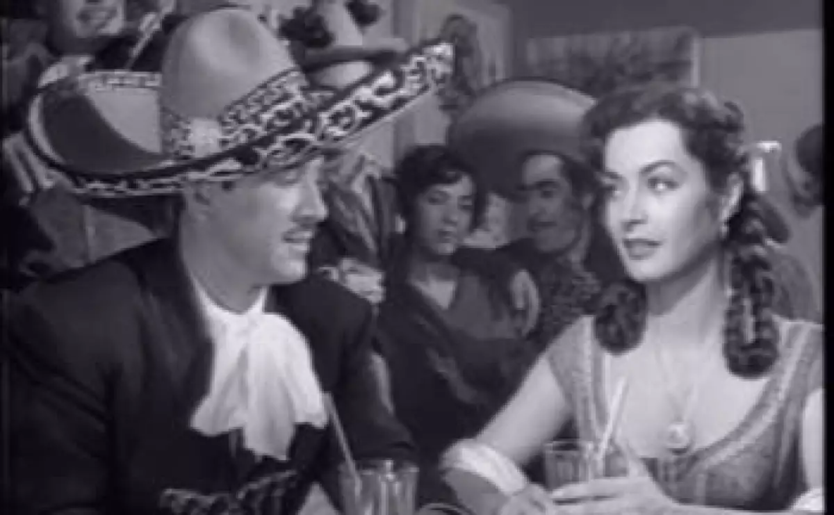 Elsa Aguirre y Pedro Infante
