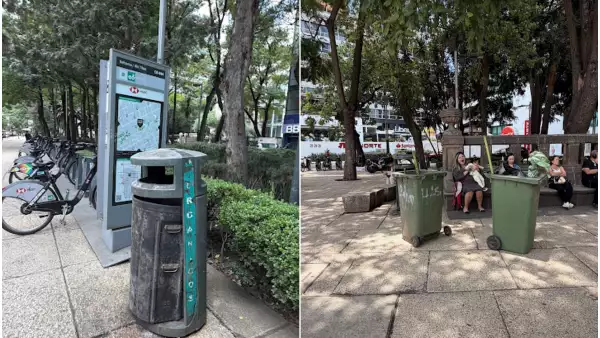 botes de basura reforma