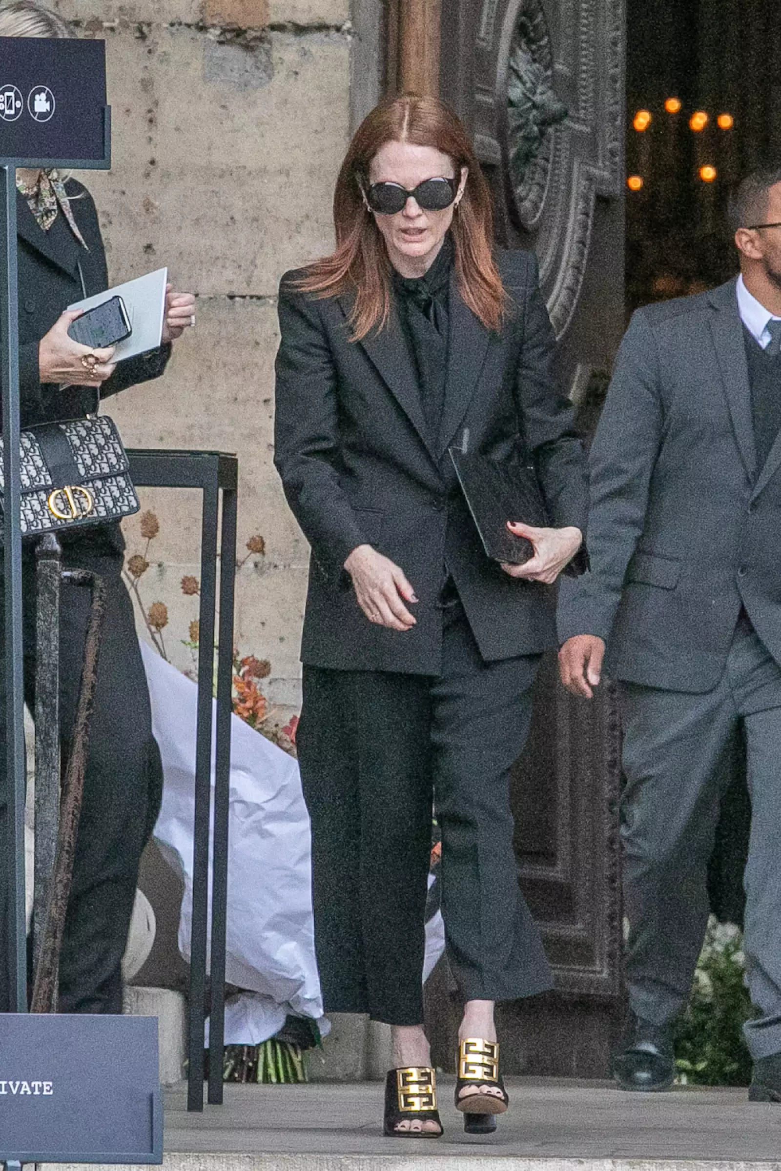 Peter Lindbergh's Funerals At Eglise Saint Sulpice In Paris