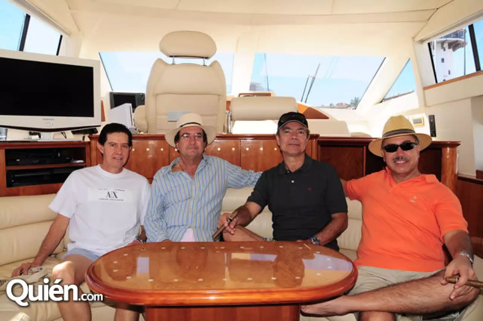 Carlos Behn, Cheo González, Jaime Sahagún y Jaime Plascencia