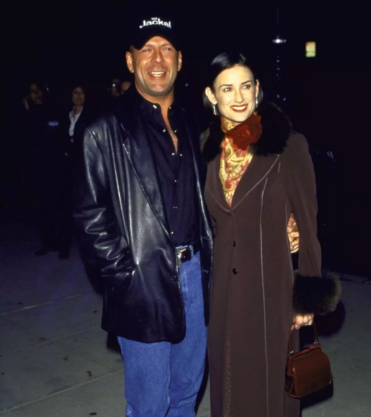 Bruce Willis [& Wife];Demi Moore, USA - 10 Nov 1997