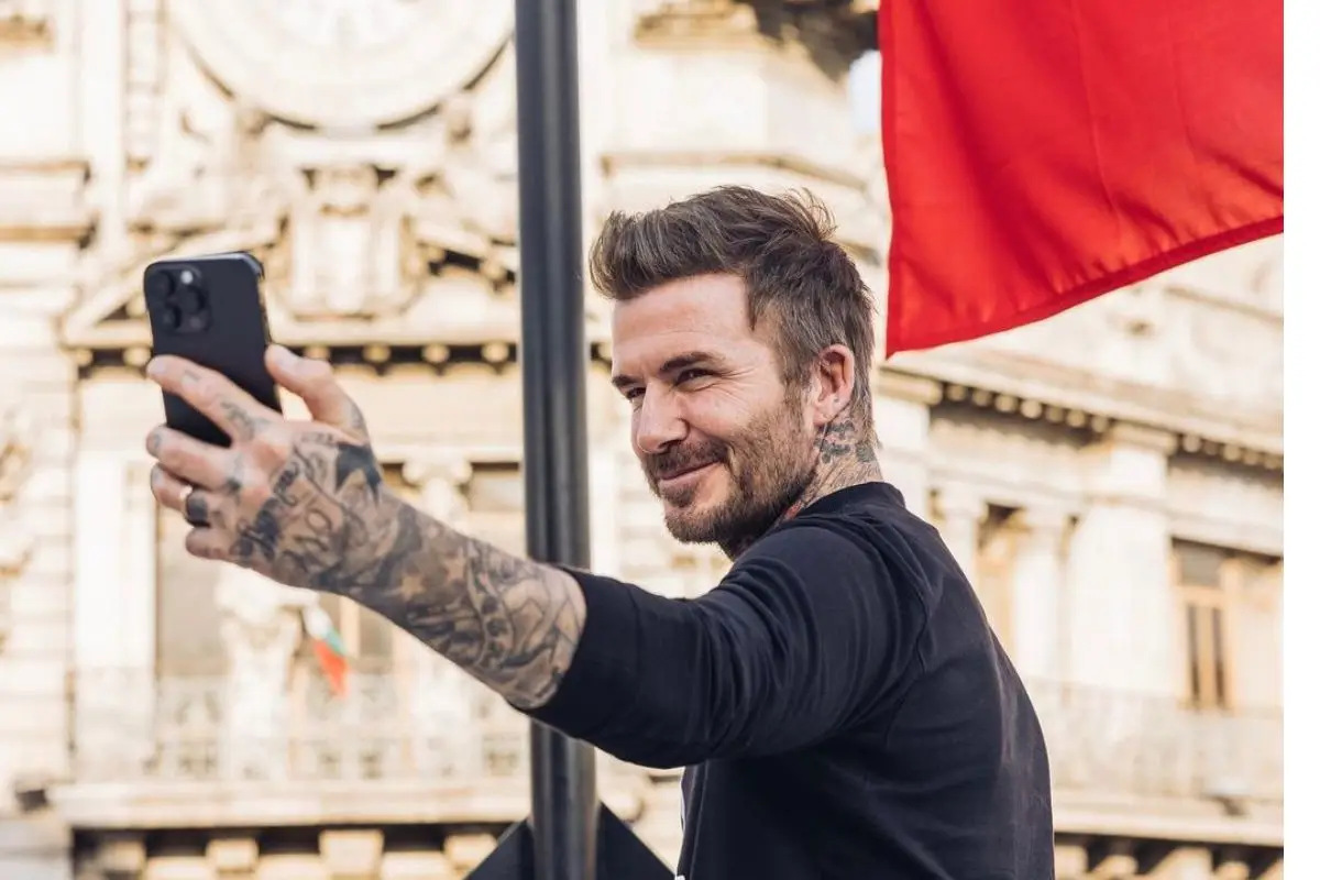 David Beckham en la Ciudad de México