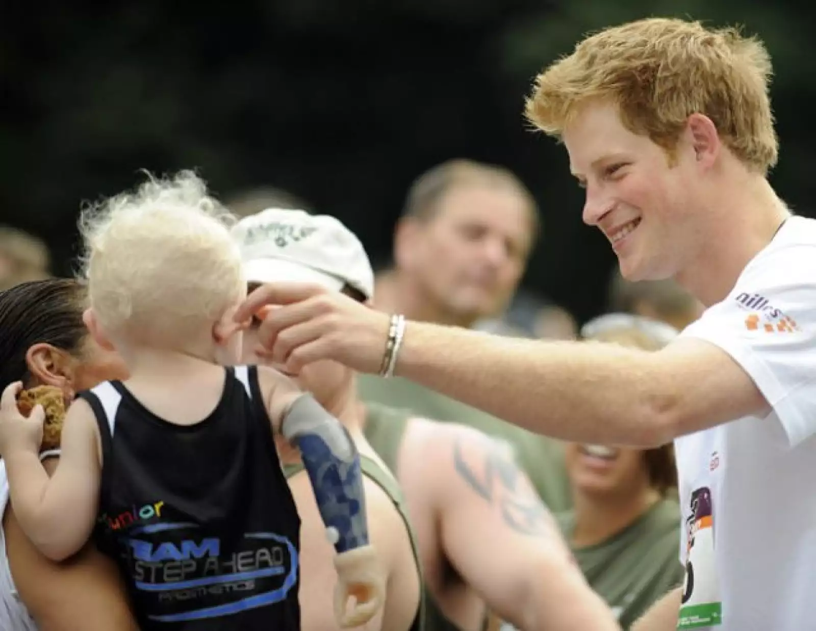 Con esta actividad, el hijo del príncipe Carlos se despide hoy de Estados Unidos.