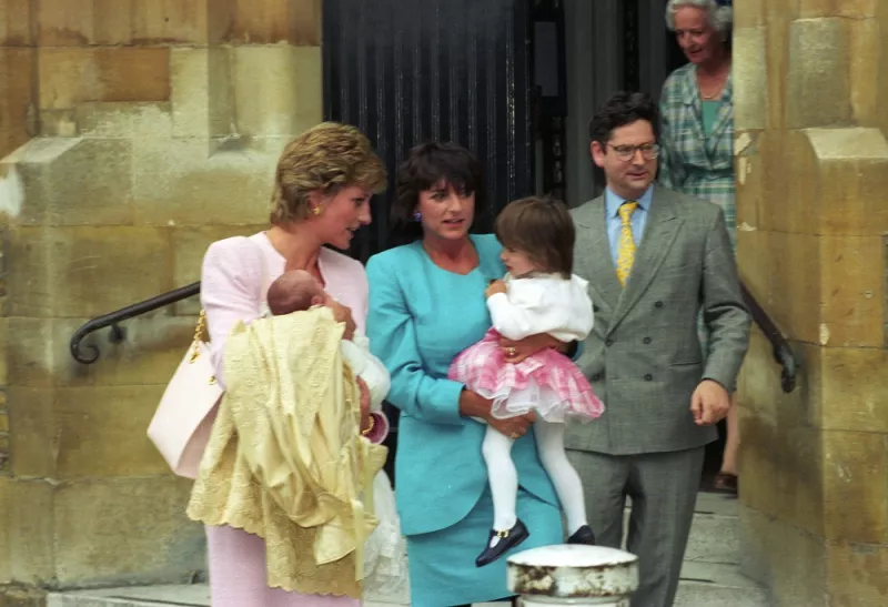 Princesa Diana y Rosa Monckton 