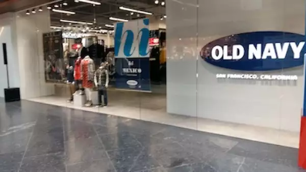 La tienda Old Navy en Toreo Parque Central es una de la primeras de la marca en el país. (Foto: Adrián Estañol)