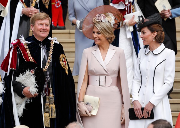 Order Of The Garter Service At Windsor Castle