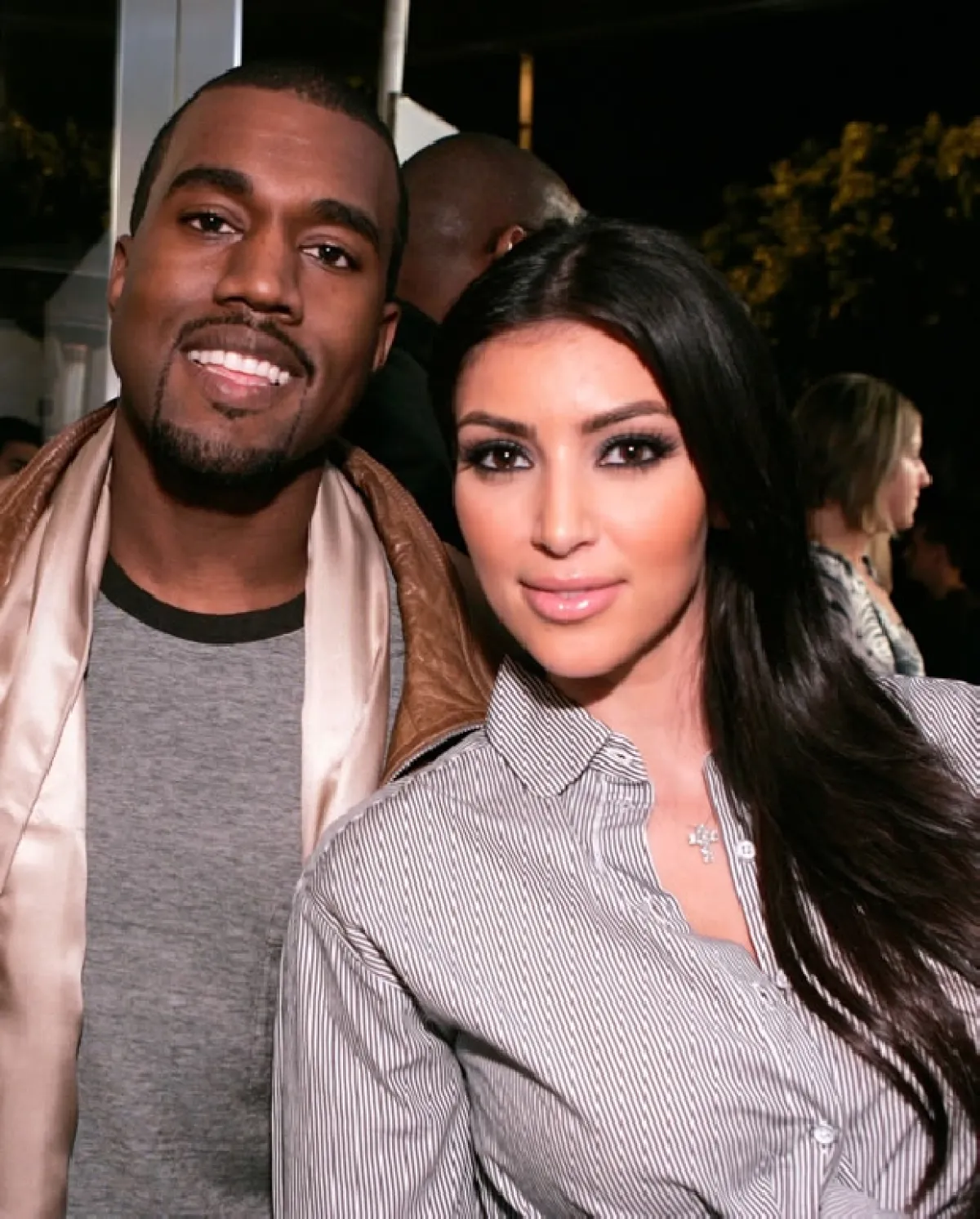 En el 2007, Kim y Kanye eran sólo amigos, pero el rapero siempre admiró la belleza de la socialité.