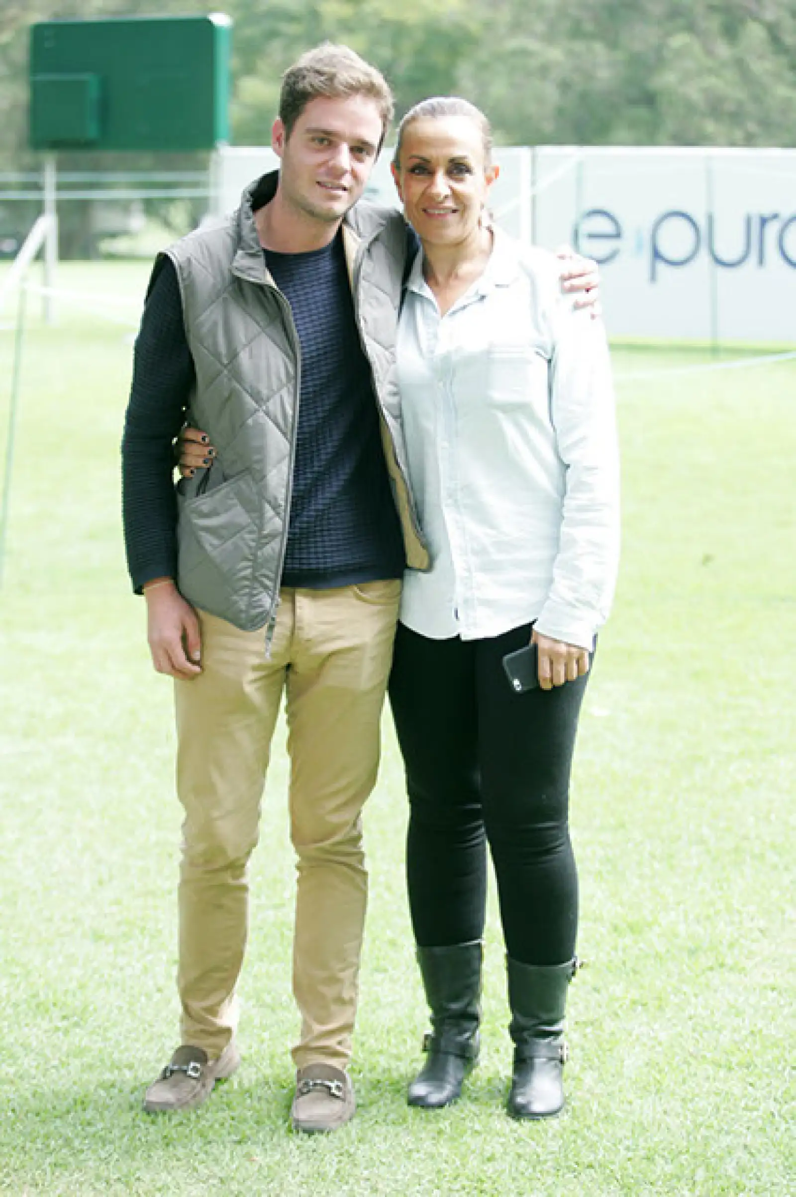 José Rueda y Claudia Hakim
