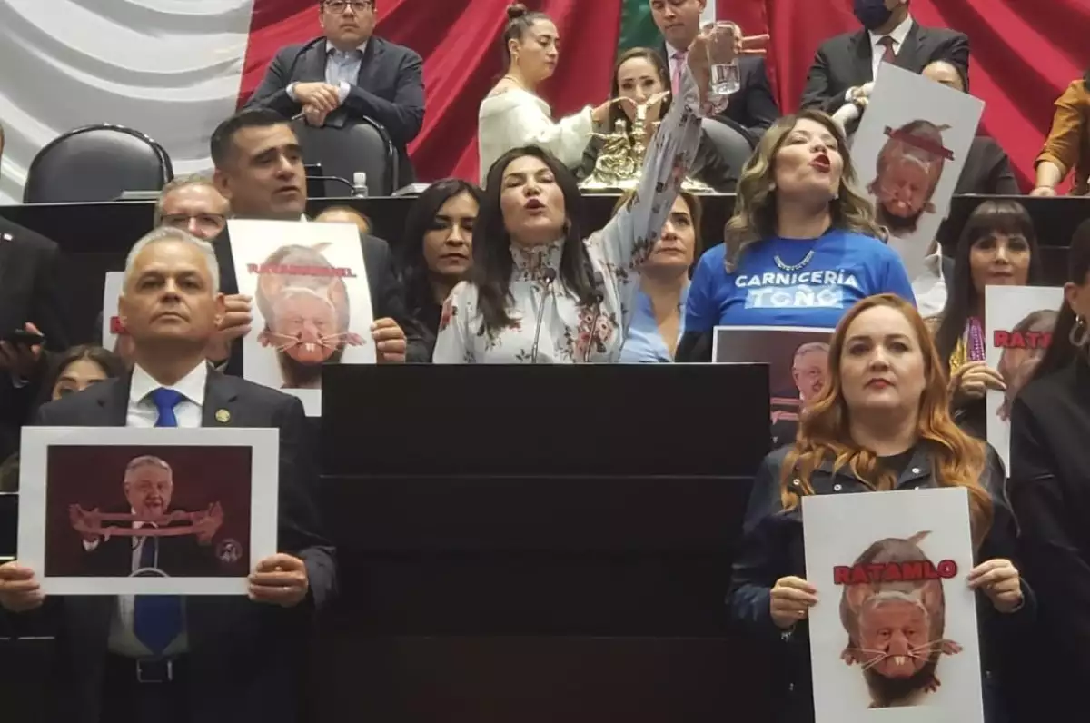 Debate en la sesión de la Cámara de Diputados