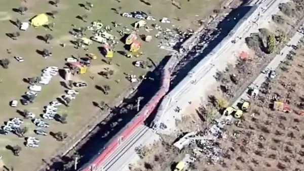 Accidente de trenes en España