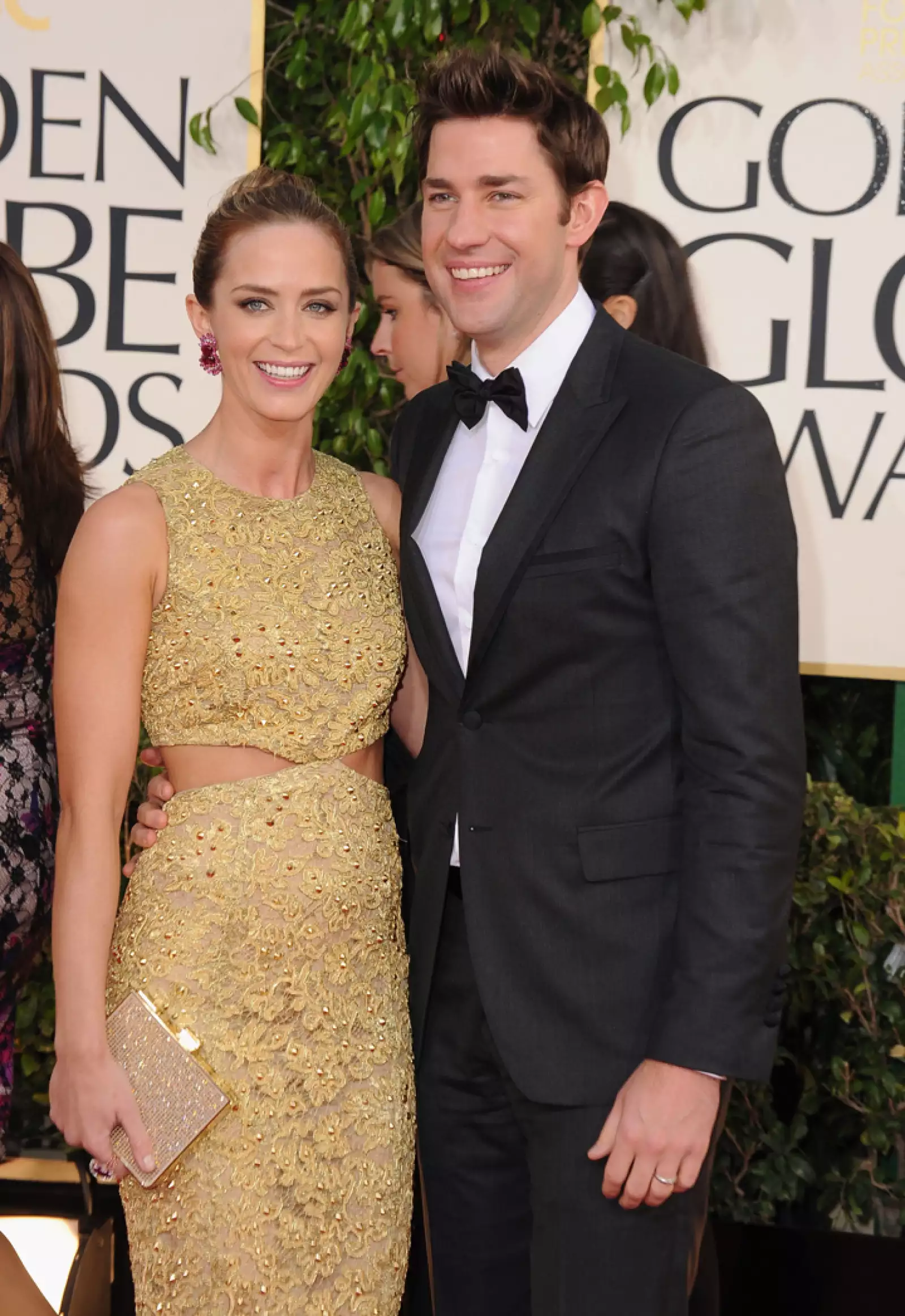 Emily Blunt y John Krasinski.