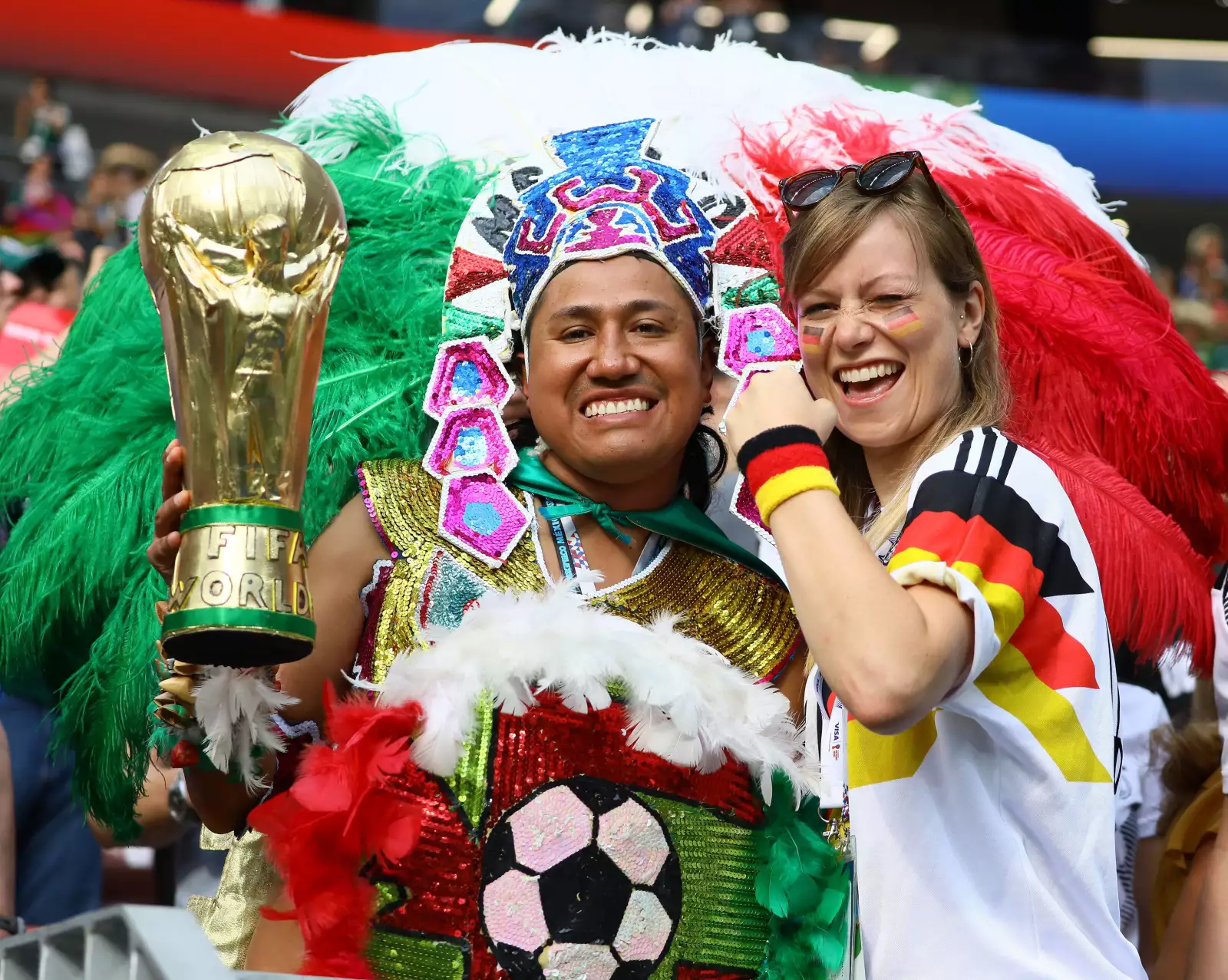 Mexicanos en el Mundial de Rusia2018.