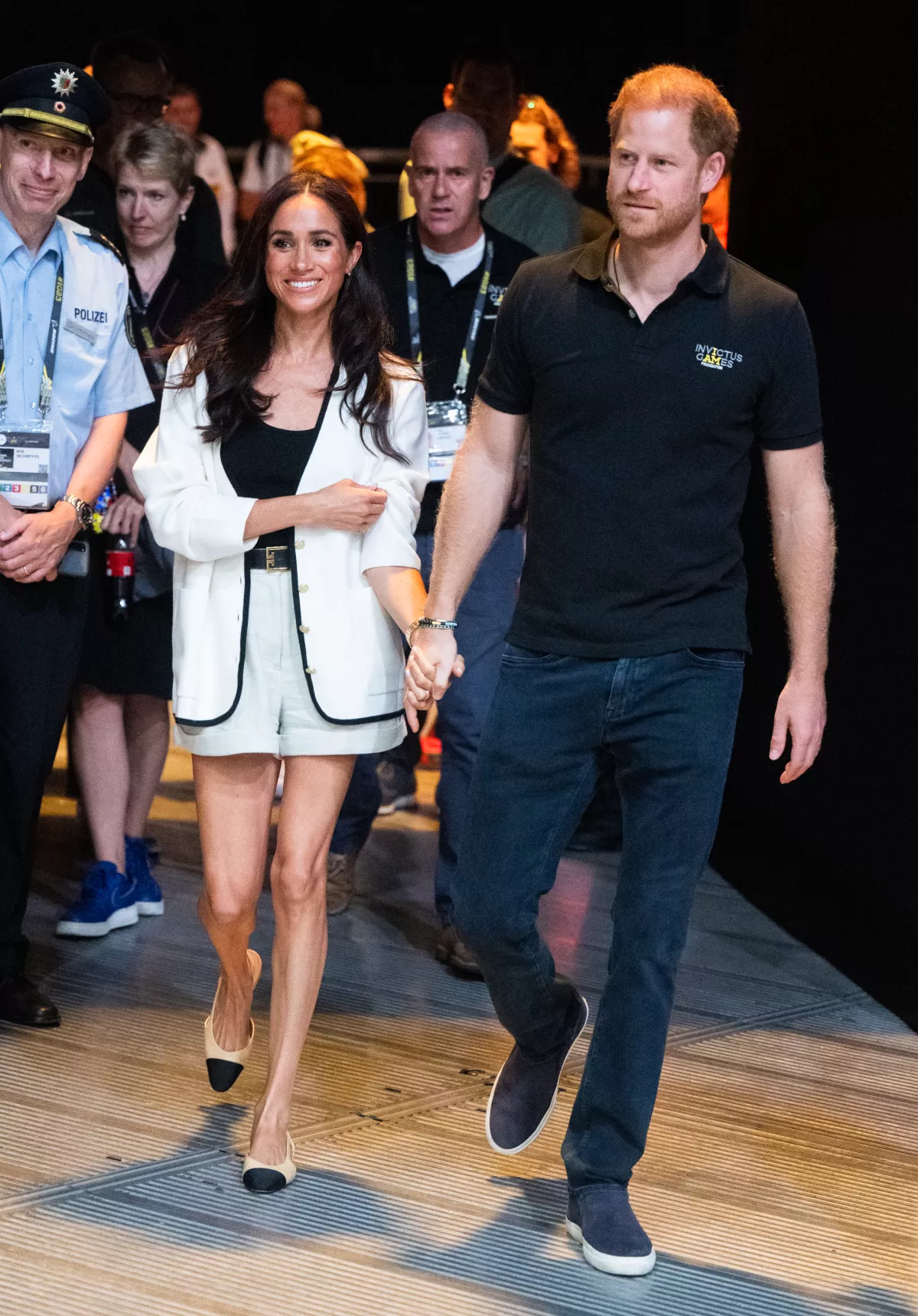 Meghan Markle usa unas flats de Chanel para asistir a los Juegos Invictus.