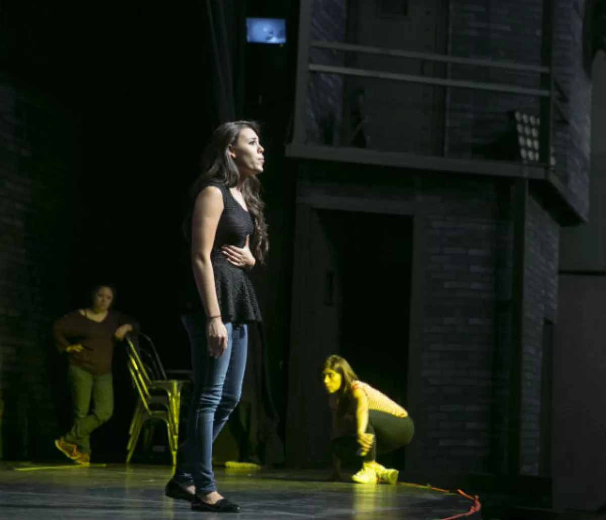 Fuimos testigos del talento de Danna Paola durante el ensayo del tema Lía.