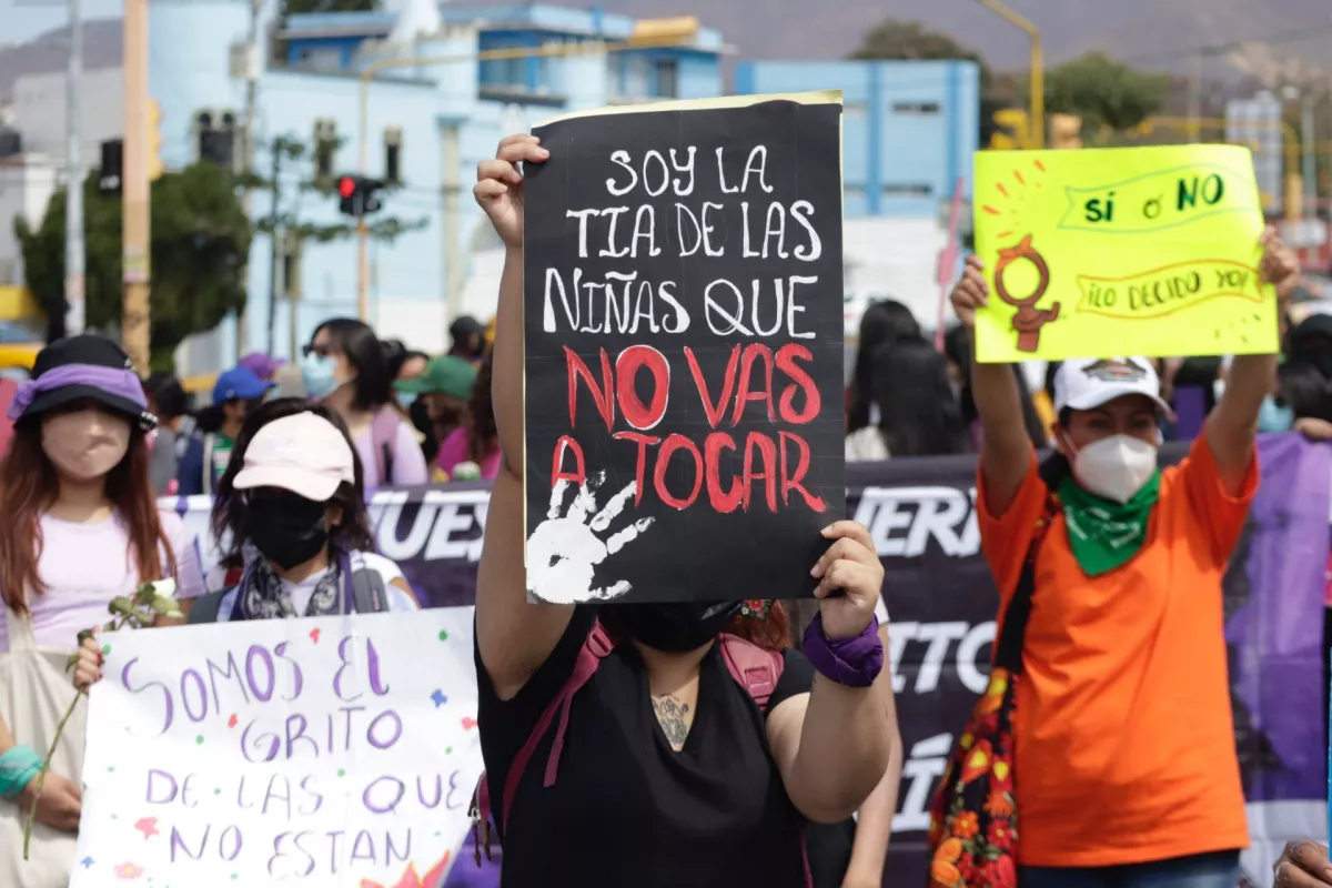 Mujeres protestan en los estados este 8M
