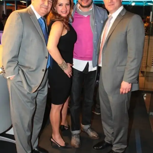 Germán Ruiz, Jaqueline Cancino, Juan Carlos Baumgartner y Gustavo Talancón