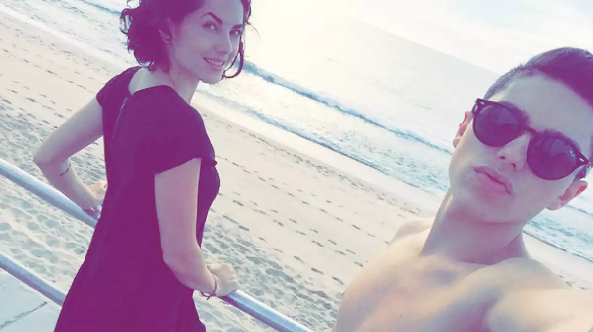 Sergio y Bárbara siempre han sido muy unidos.