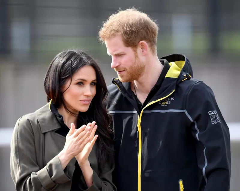 Meghan Markle y el príncipe Harry