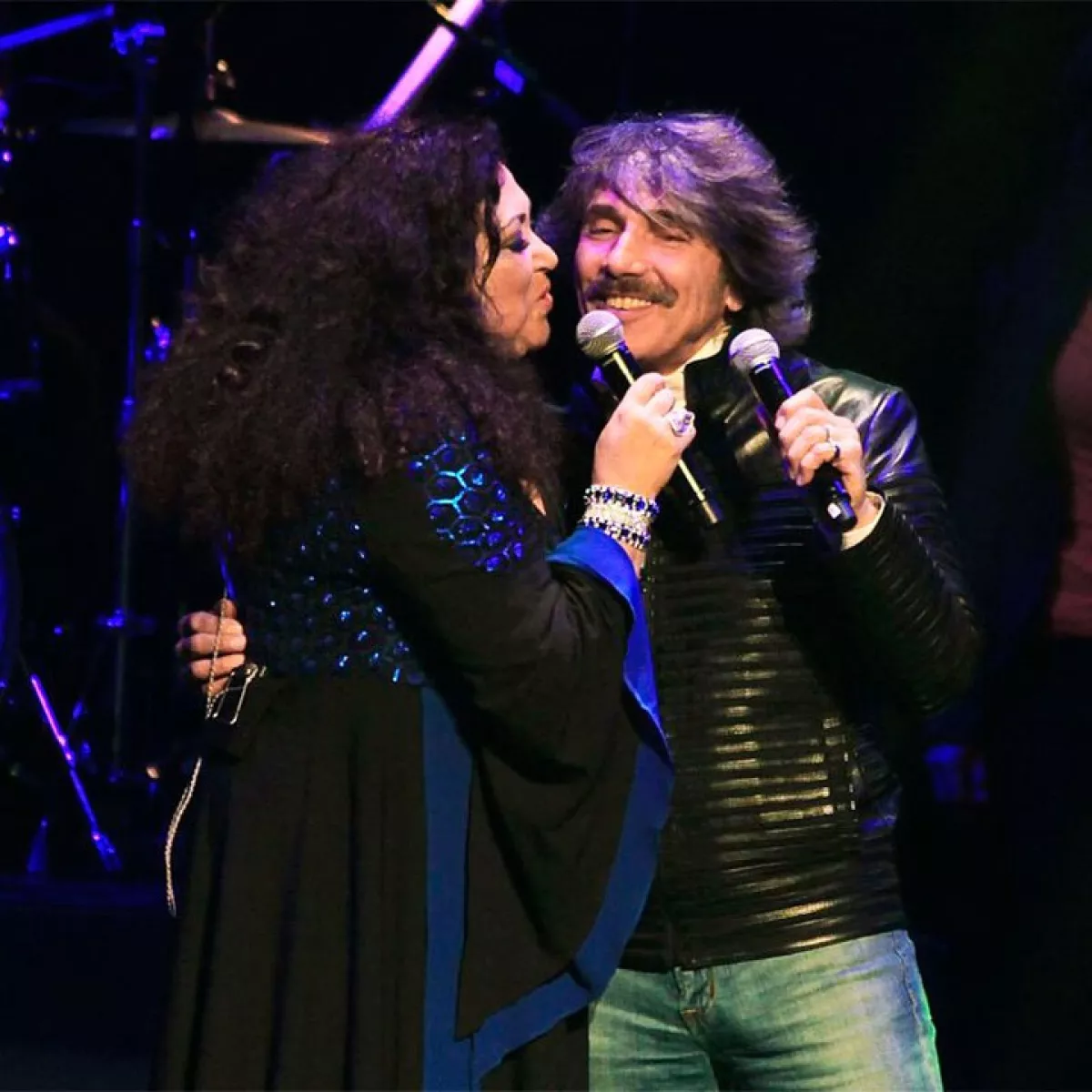 Amanda Miguel y Diego Verdaguer