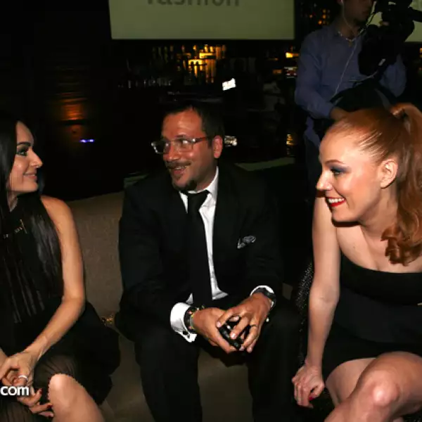 Ana de la Reguera, Jack Chernitsky y Daniela Magún