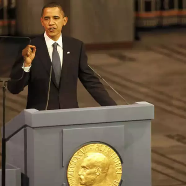Obama recibió el jueves el Premio Nobel de la Paz; el eje principal de su discurso de aceptación fue la guerra, justificó sus causas y aseguró que tiene un valor moral dentro del panorama global actual.