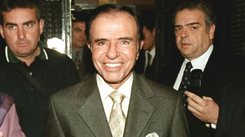 EFE Argentina Menem
