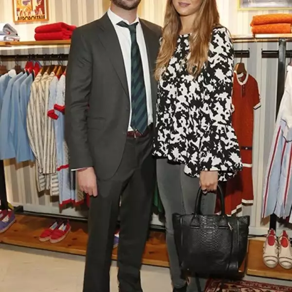 José Juan Sordo y Lorenza Prieto en el primer aniversario de la tienda El Ganso en Antara.