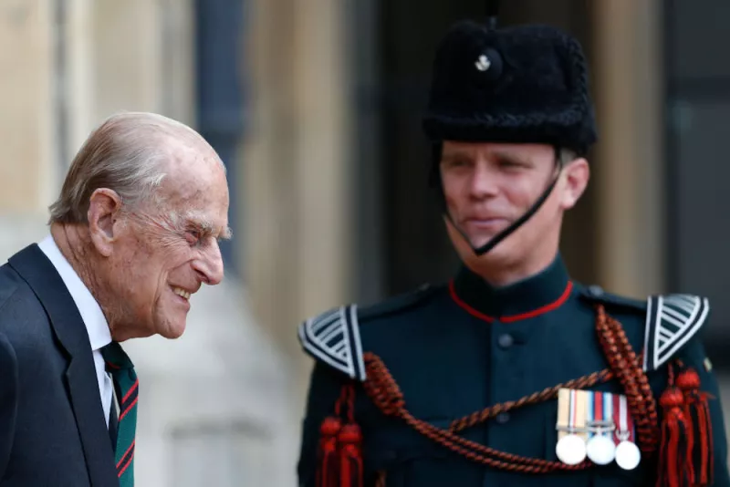 The Transfer Of The Colonel-In-Chief Of The Rifles