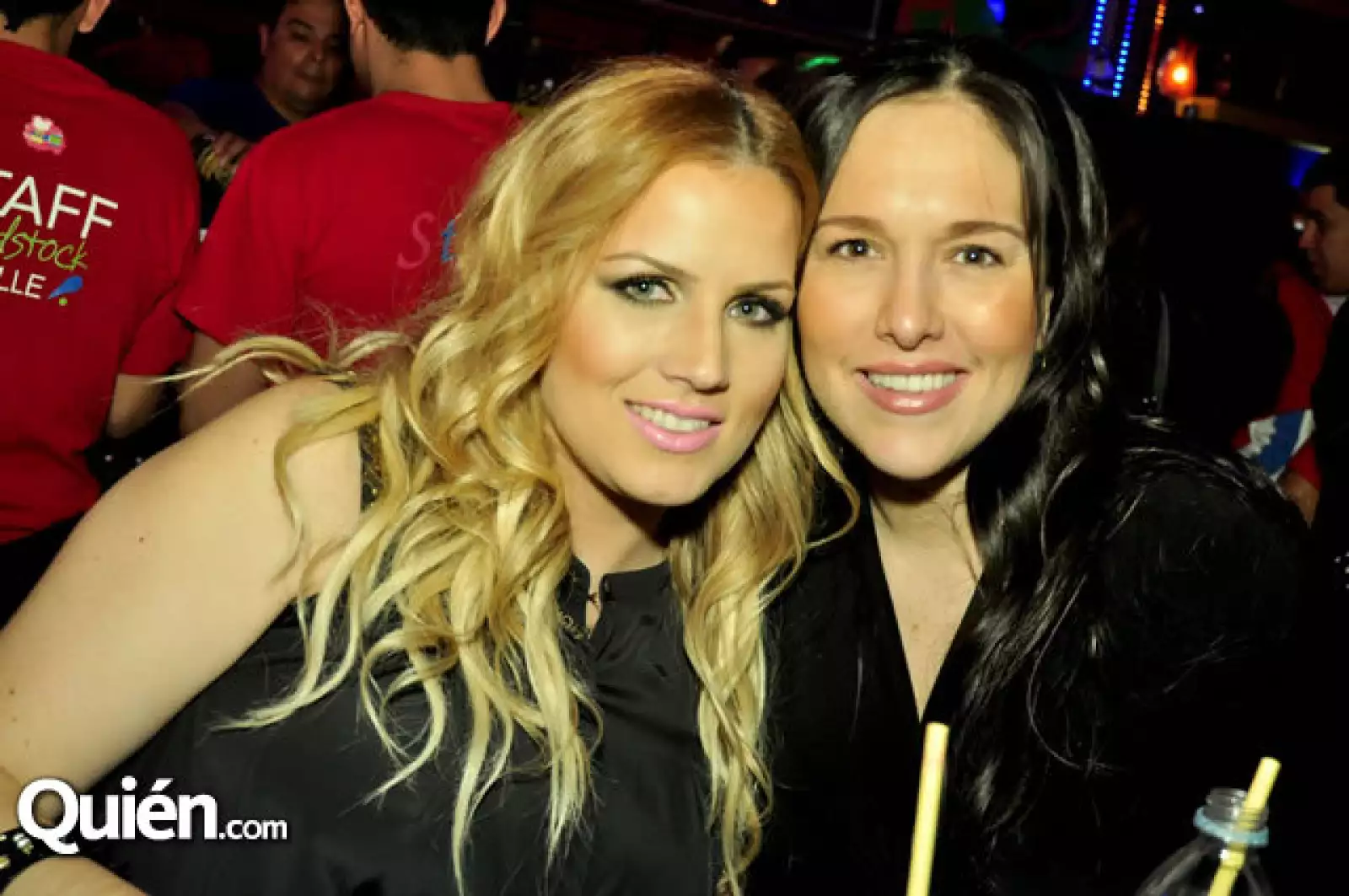 Nelly Toussaint de Castillo y Lucy Rivas de González