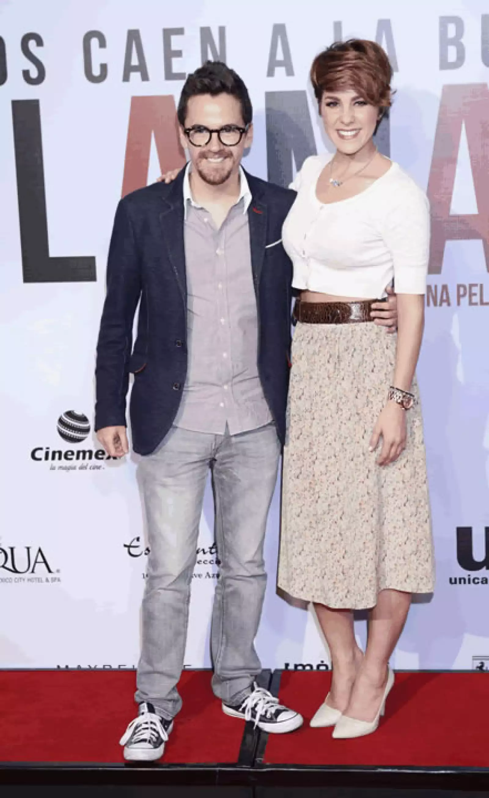 Mauricio Mancera y Regina Murguía.
