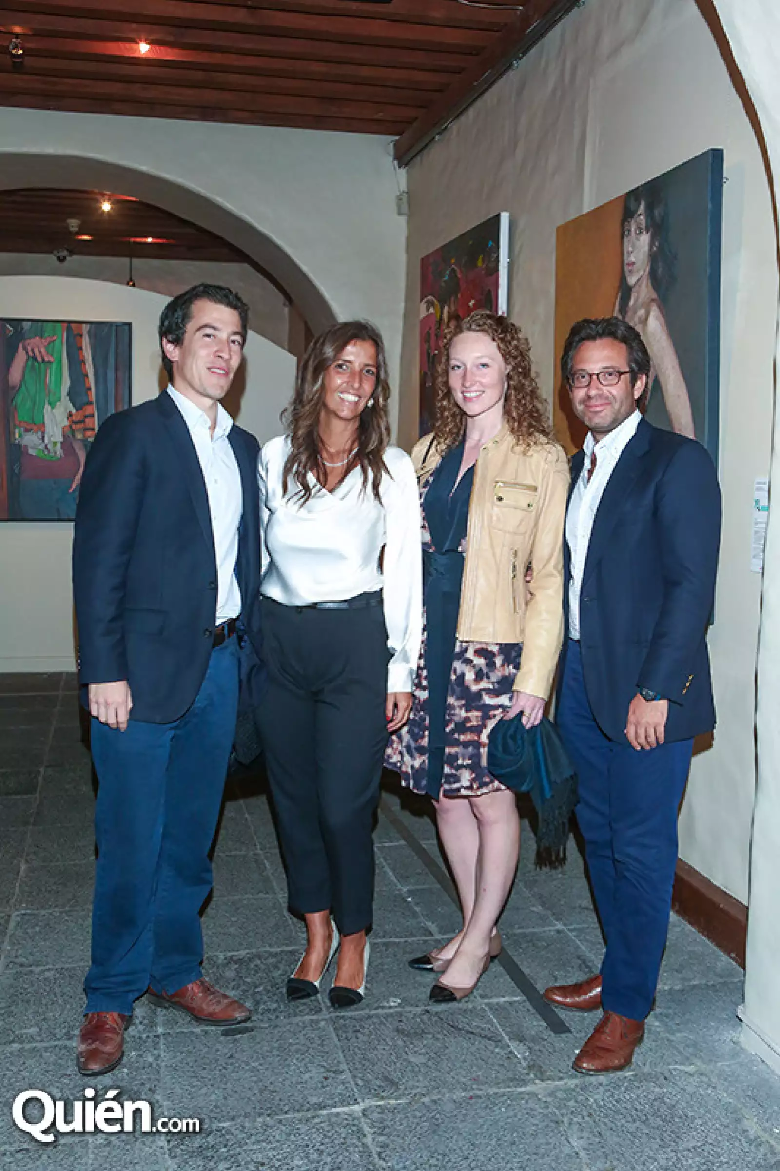 Georges Dulac, Cata Pacheco, Kyla Jones y Lorenzo Fausto