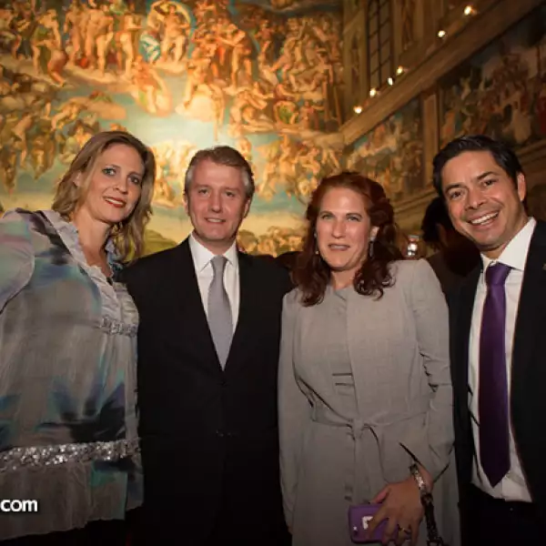 Paola del Valle, Alejandro del Valle, Maru Rodal y Armando Rodal