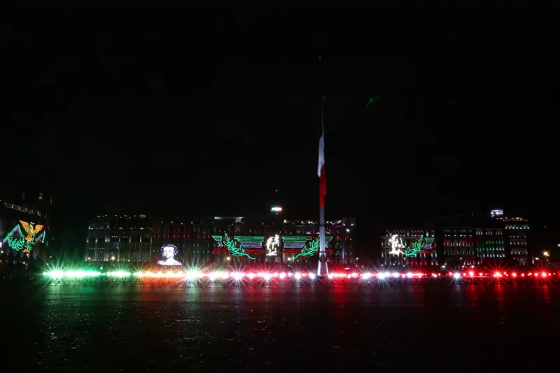 Aspectos Zócalo 15 de septiembre