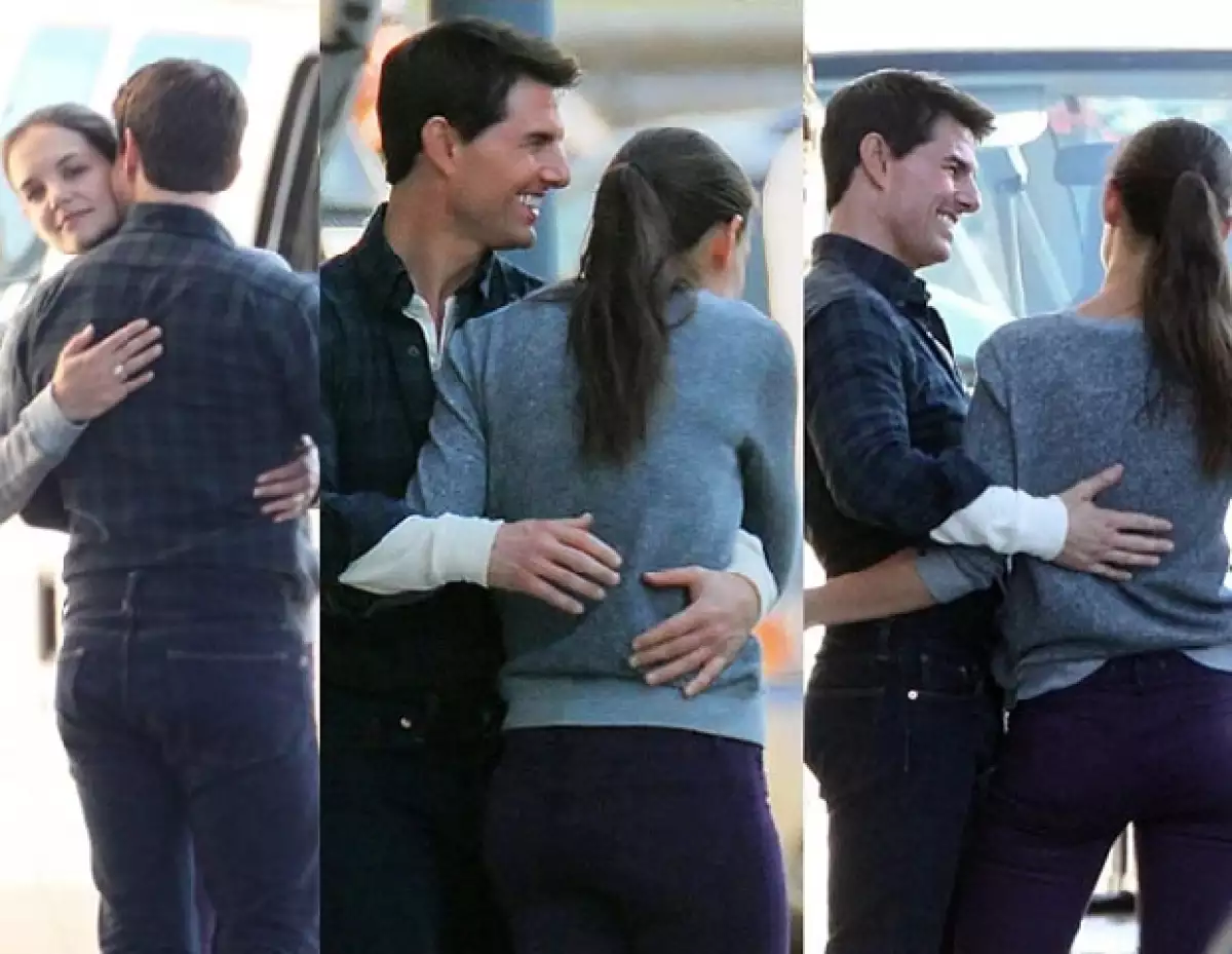 Este matrimonio siempre se deja ver feliz y muy divertido en compañía de la pequeña Suri.