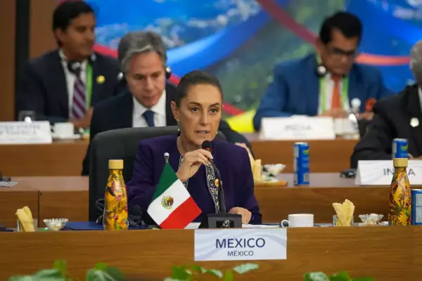 claudia sheinbaum participa en g20