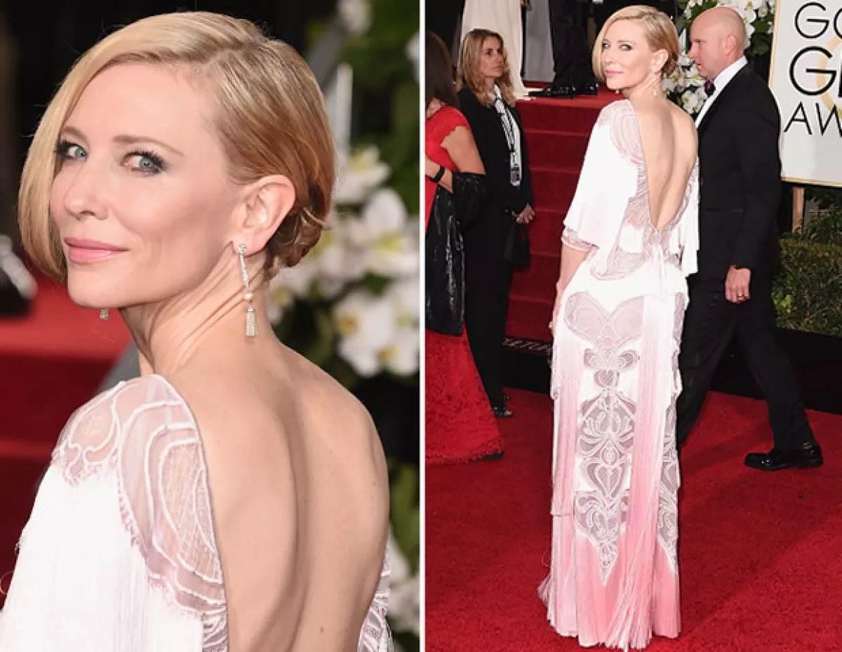 Cate Blanchett no ganó, pero fue de las mejor vestidas.
