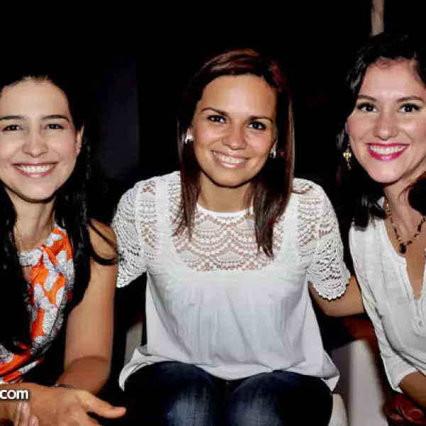 Isabel de Pámanes, Rebeca González e Ivonne Manjarrez