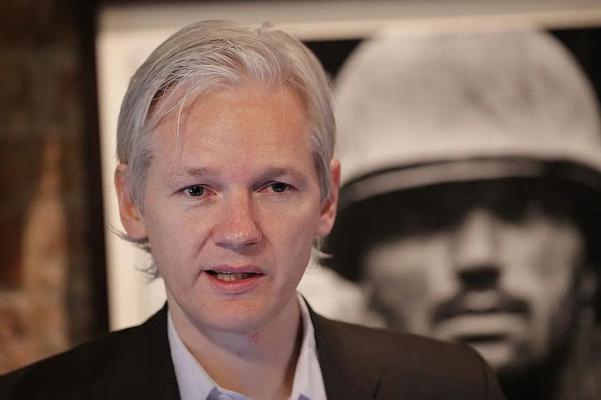Julian Assange Hosts A Press Conference Over Afghan War Diary Leaks