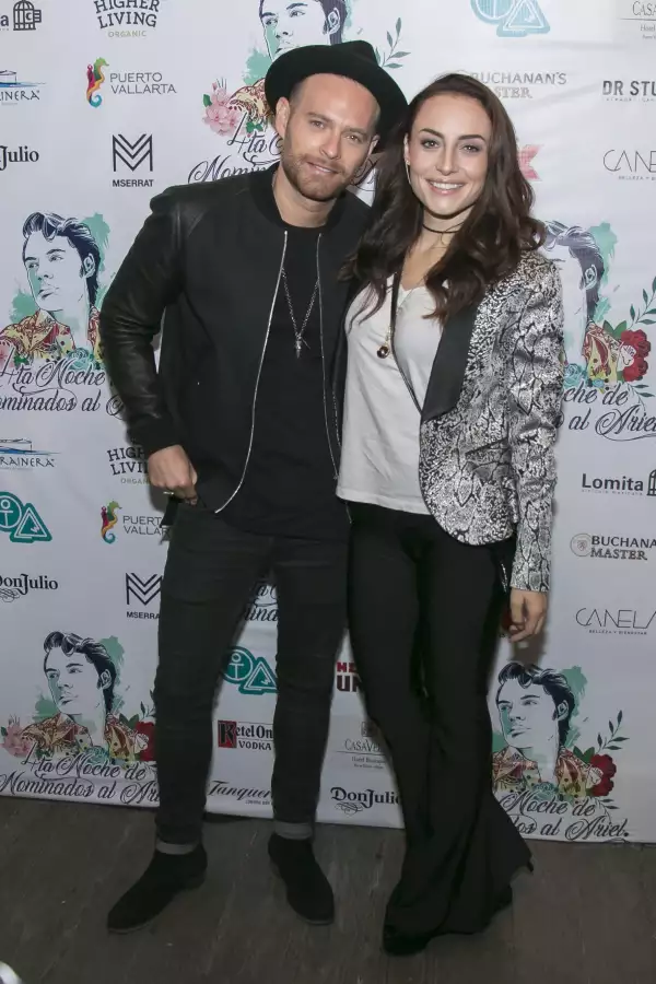 Luis Ernesto Franco y Marimar Vega.