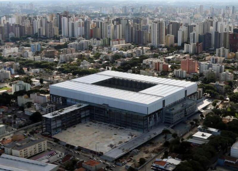 Estadio Arena da Baixada, en Curitiba, Brasil