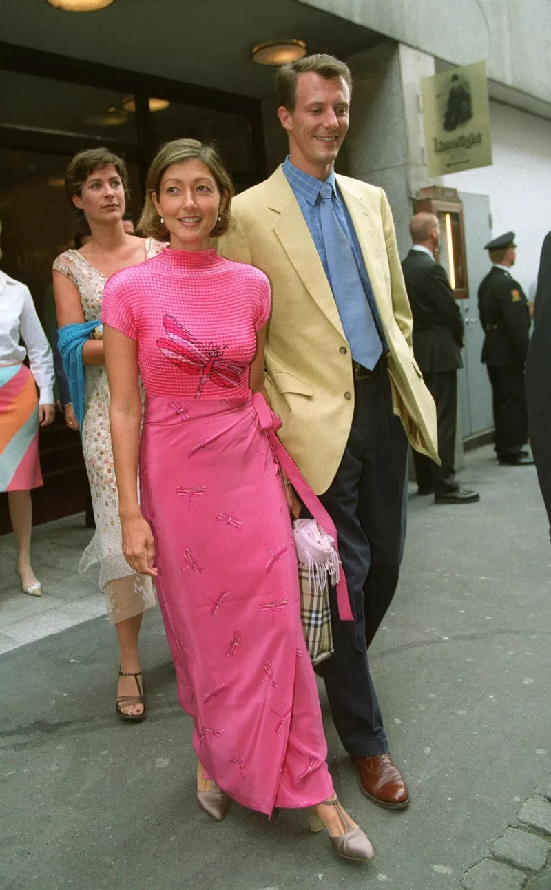 Alexandra Manler y el príncipe Joaquín de Dinamarca