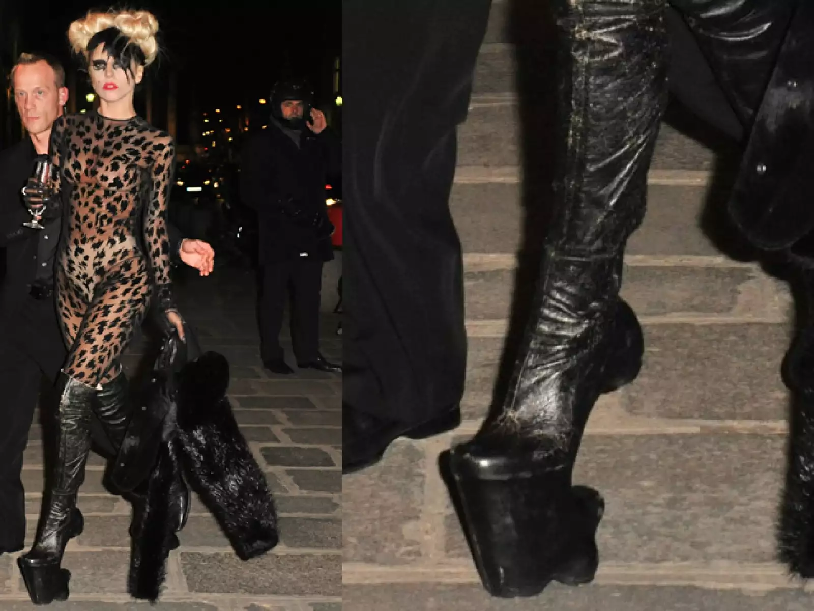 Botas sin tacón, ¿pero qué onda con la plataforma? están muy altas.