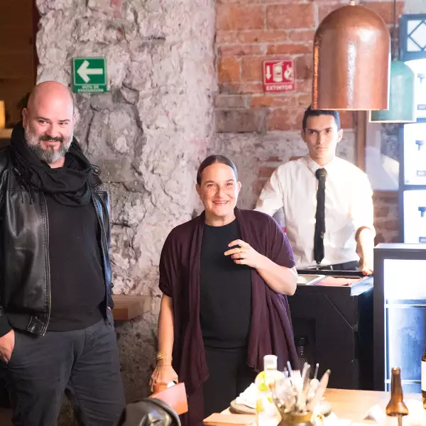 Cena con los miembros del consejo de "Campamento"