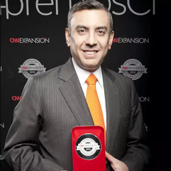 Ricardo Rojo, director de Comunicación Social de la Secretaría de Economía. La dependencia se llevó el reconocimiento por ser lo mejor de los negocios en internet en la categoría Comunidad.