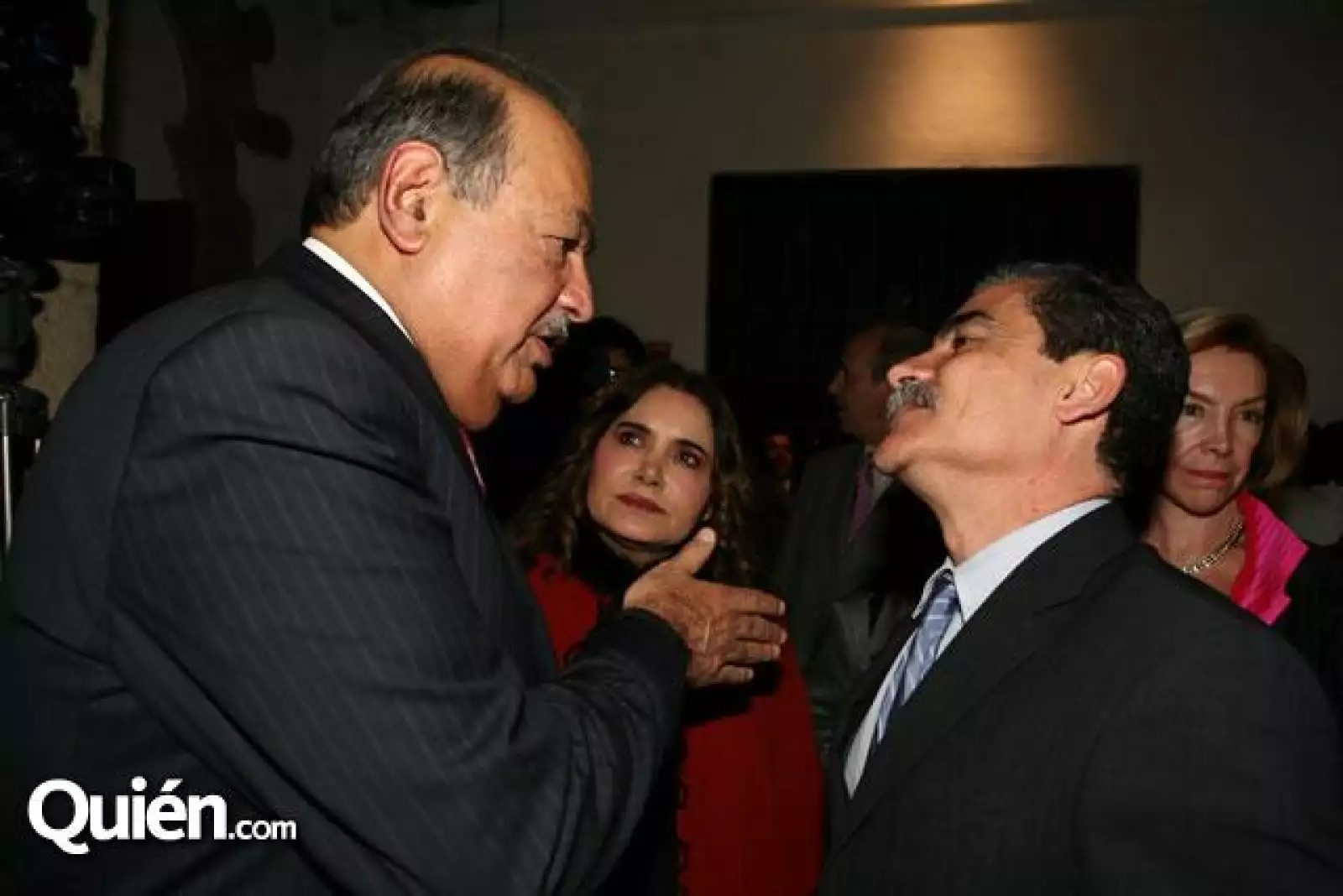 Carlos Slim Helú,Tania Libertad,Felipe Leal