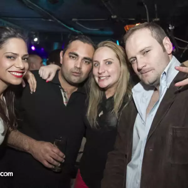 Andra Turrent,Andrés Borga,Susana Cueto y Charly de la Parra