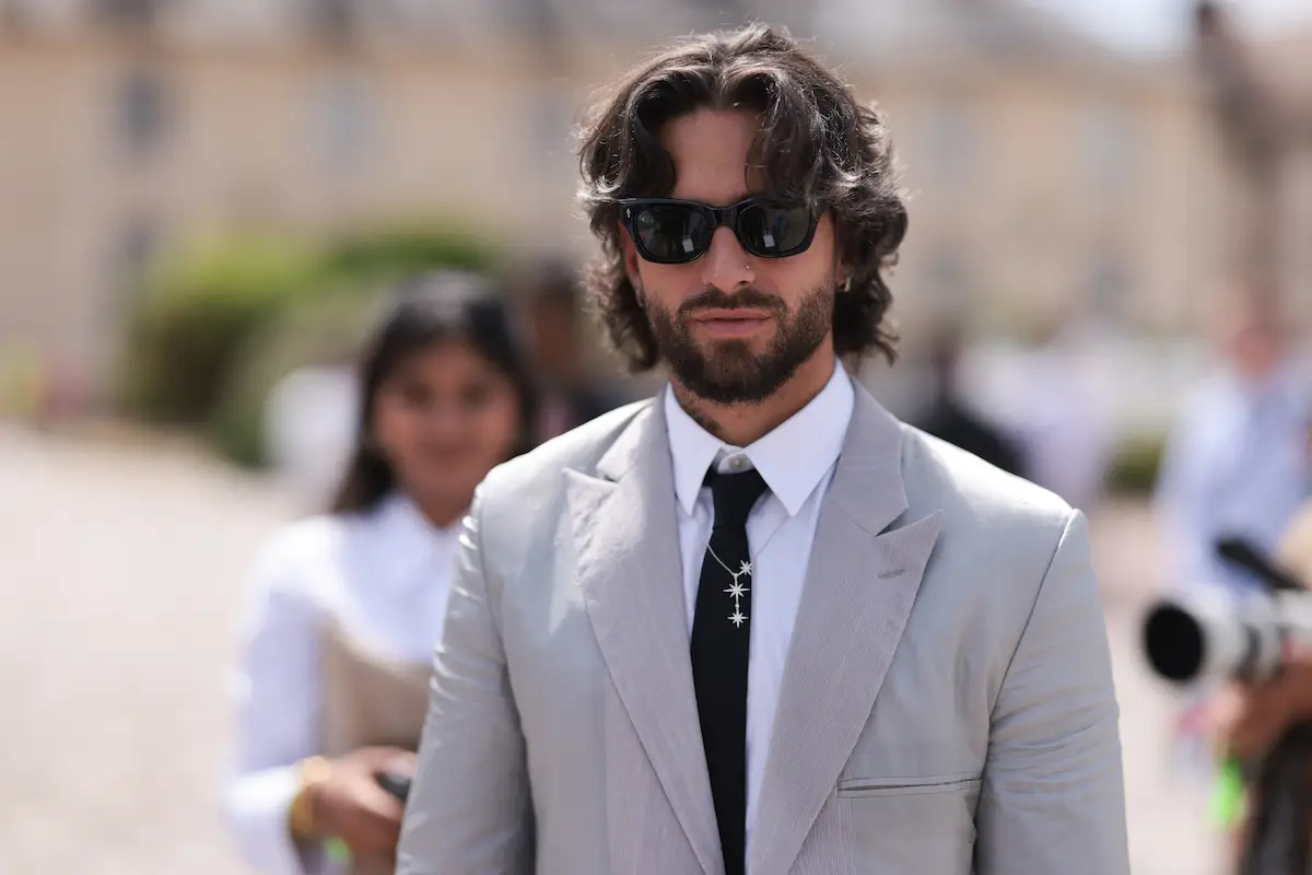 Street Style - Paris Fashion Week - Menswear Spring/Summer 2024 : Day Four