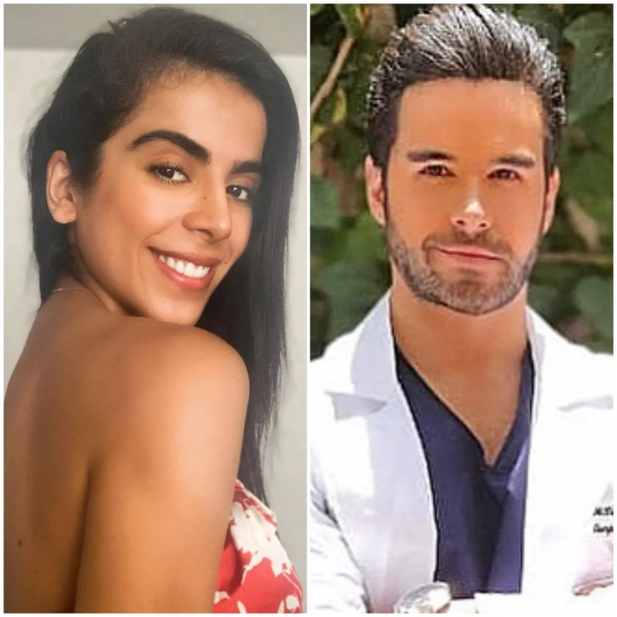 Jeanette Karam y Eleazar Gómez