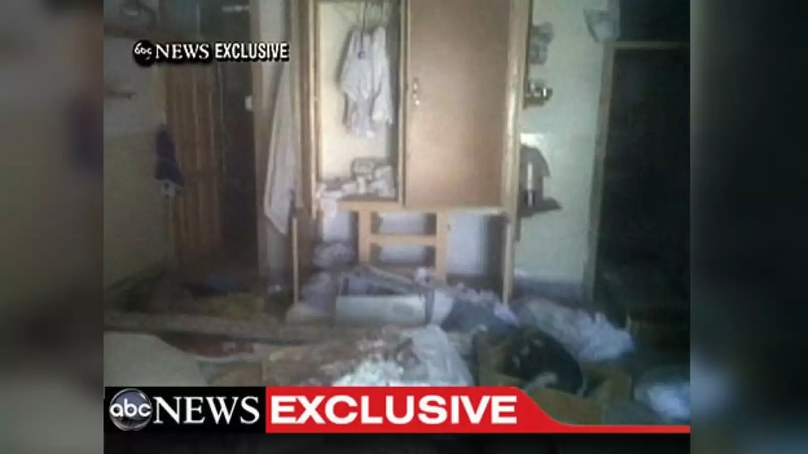 Interior de la casa de Osama bin Laden ABC